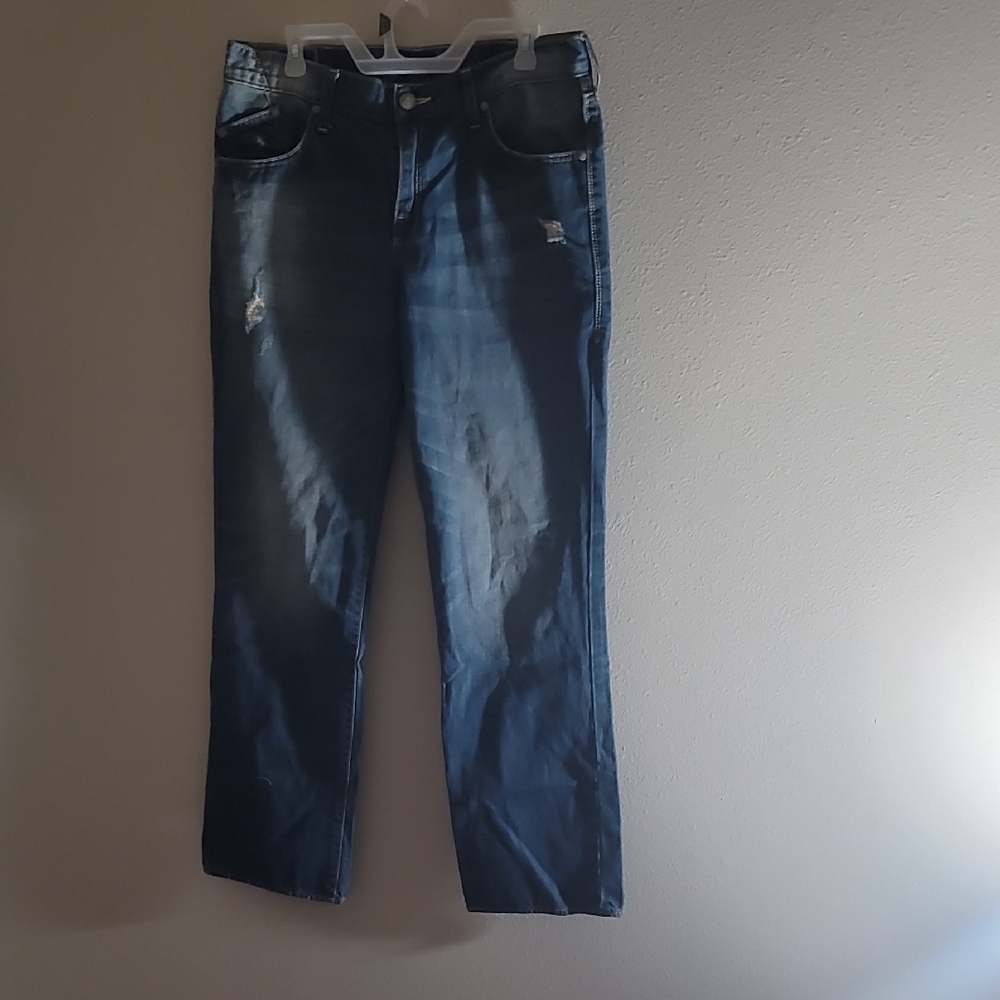 Rock & Republic Blue Straight Jeans Versatile Everyday Style